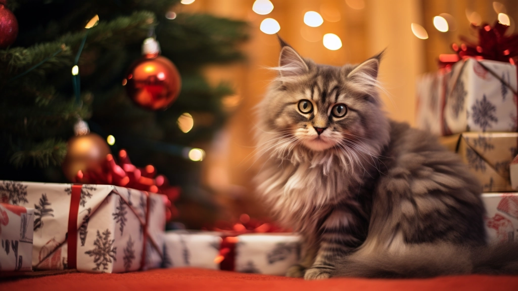 Gatti e Natale: Consigli per un felino felice durante le Feste