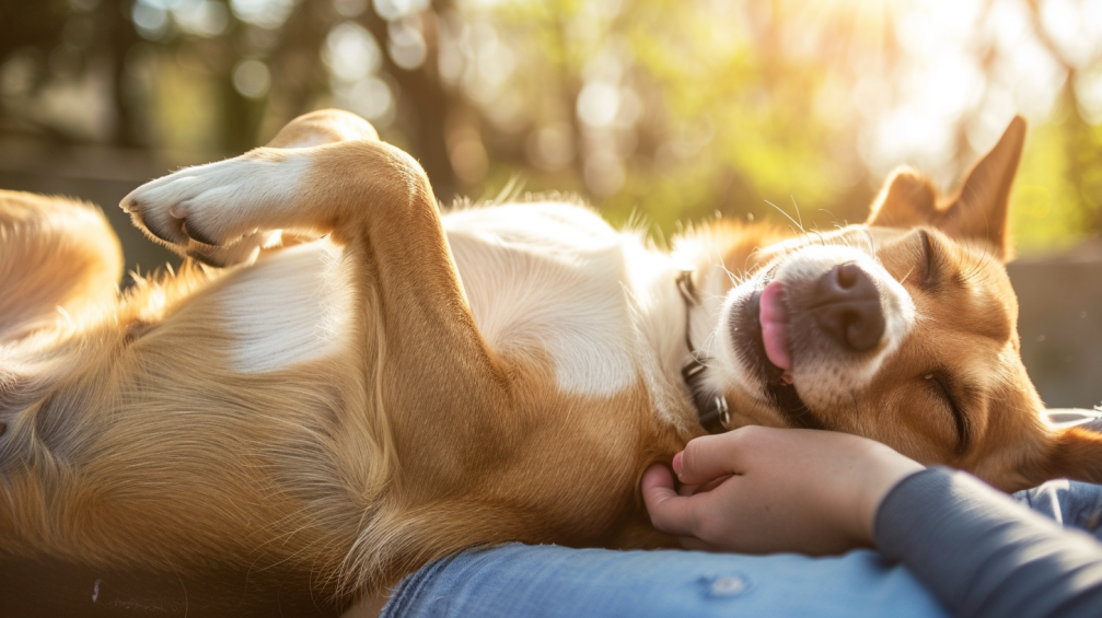 Dove piacciono i grattini ai cani?