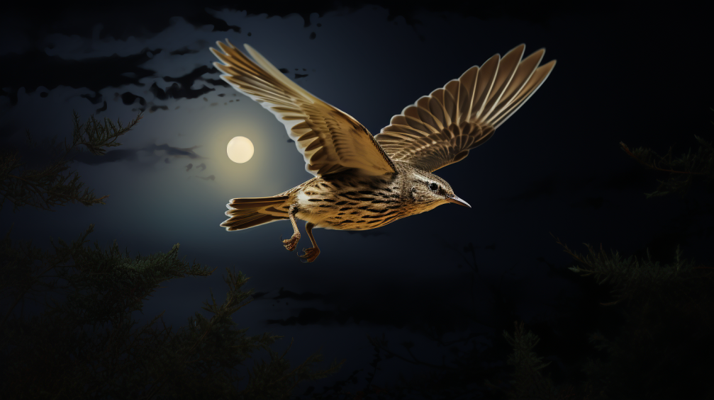 Quali sono gli uccelli che volano di notte?