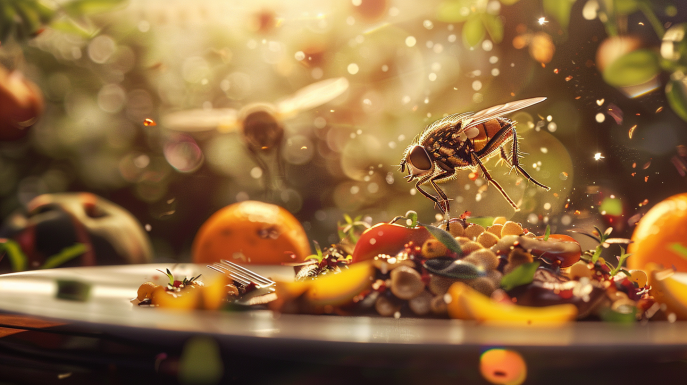 Cosa succede se una mosca si posa sul nostro cibo