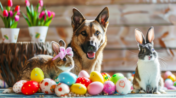 Pasqua e animali domestici: consigli per trascorrerla in modo sereno e sicuro