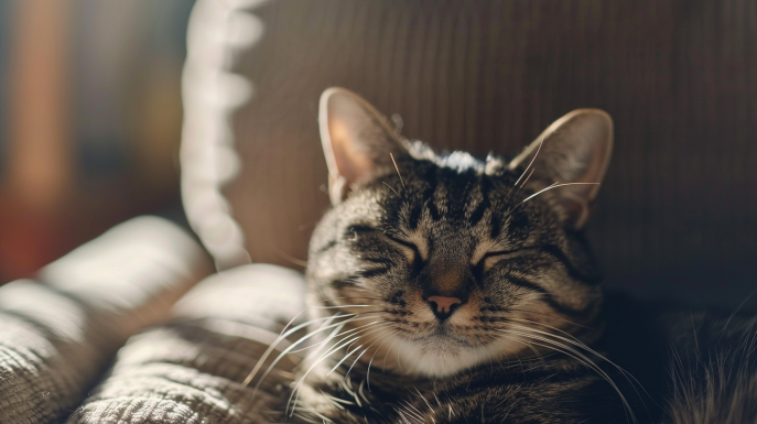 Perché il mio gatto socchiude gli occhi quando gli parlo?