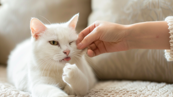 Perché se accarezzo il mio gatto lui si lava?