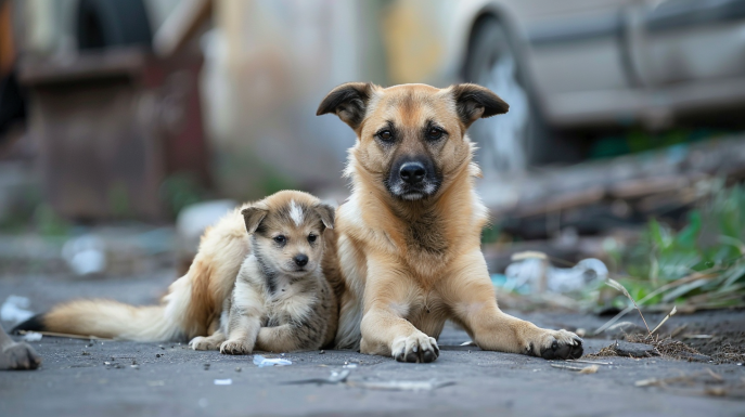 Come si fa a capire l’età di un cane randagio?