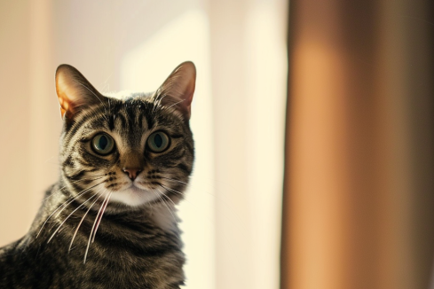 Perché il mio gatto mi fissa?
