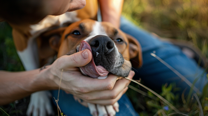Cane mi lecca le mani: perché?