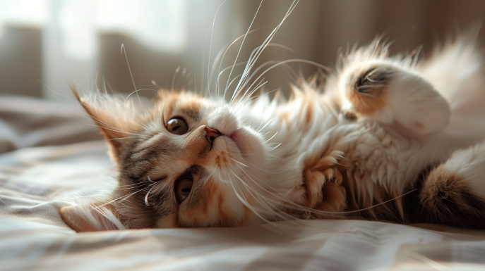 Il mio gatto non sa fare le fusa: perchè?