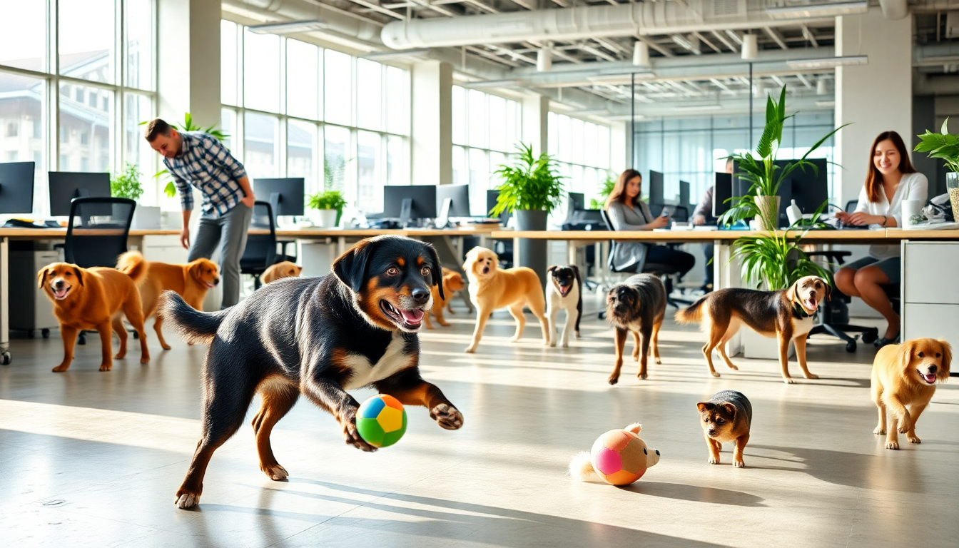 Benefici della Giornata del cane in ufficio per la produttività