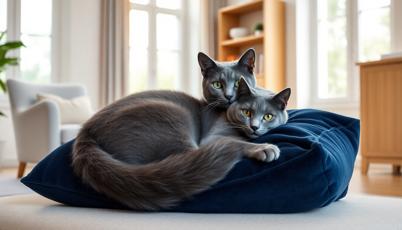 Blu di Russia: il gatto che incarna la regalità felina