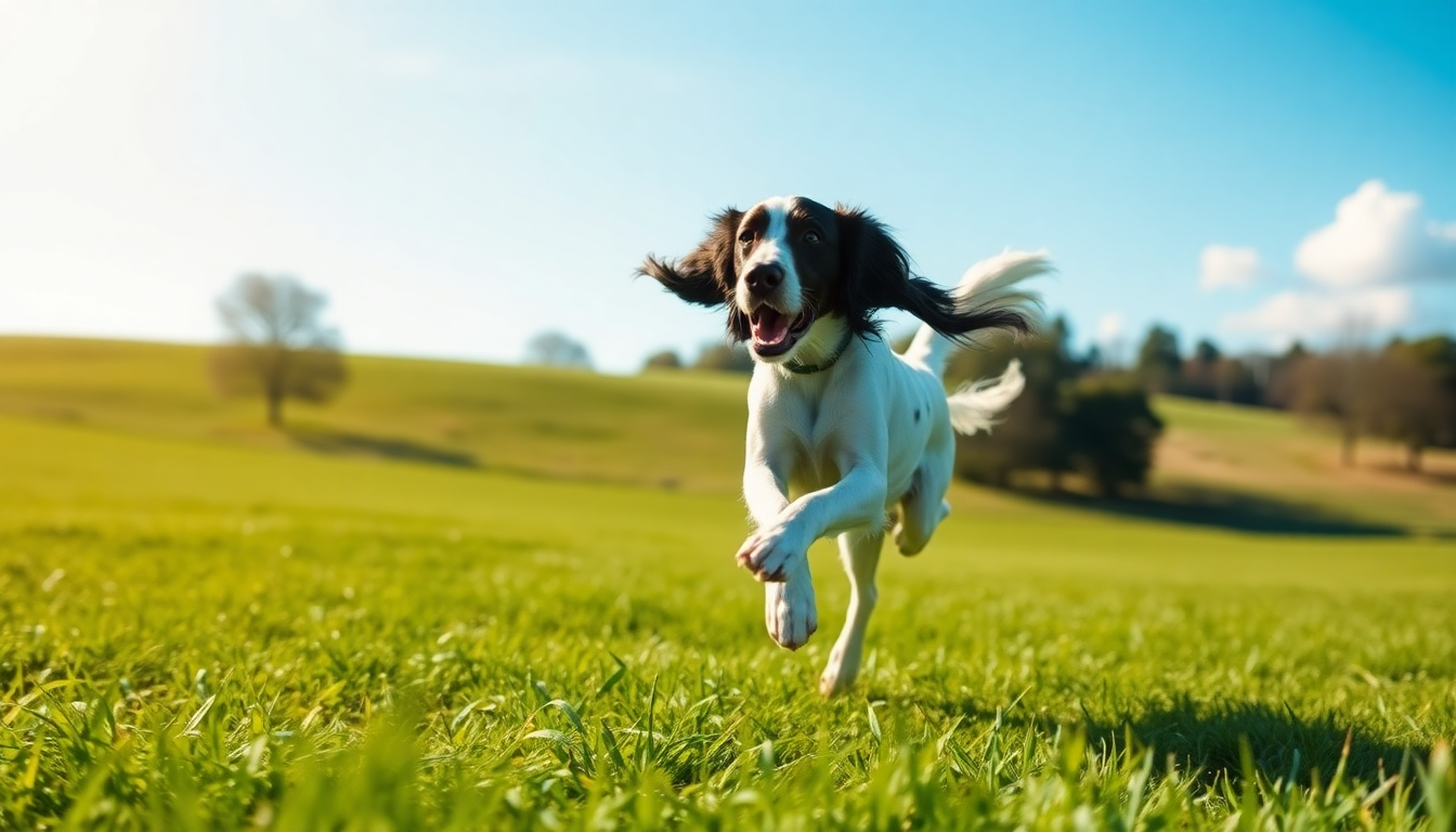 Il Setter Inglese: un cane vivace che ama correre e giocare