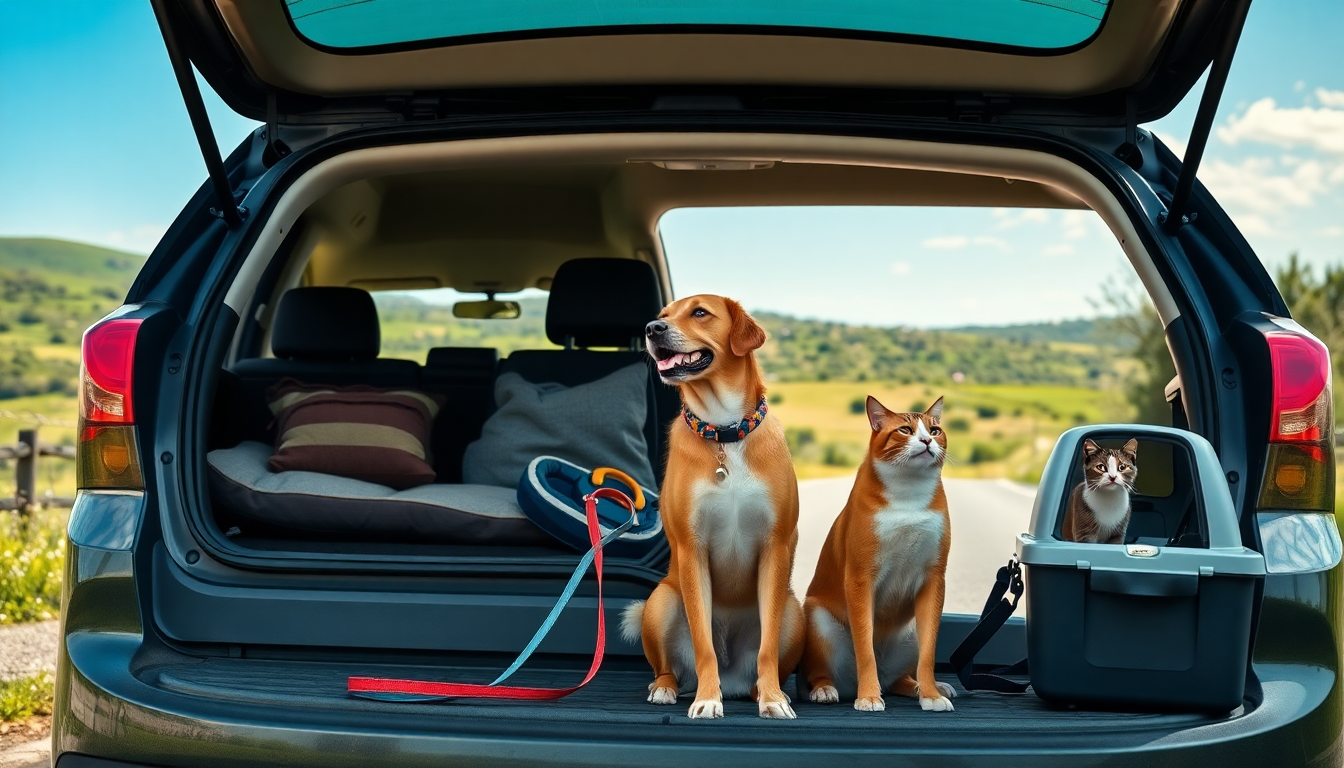 Guida completa per viaggiare con i tuoi animali domestici