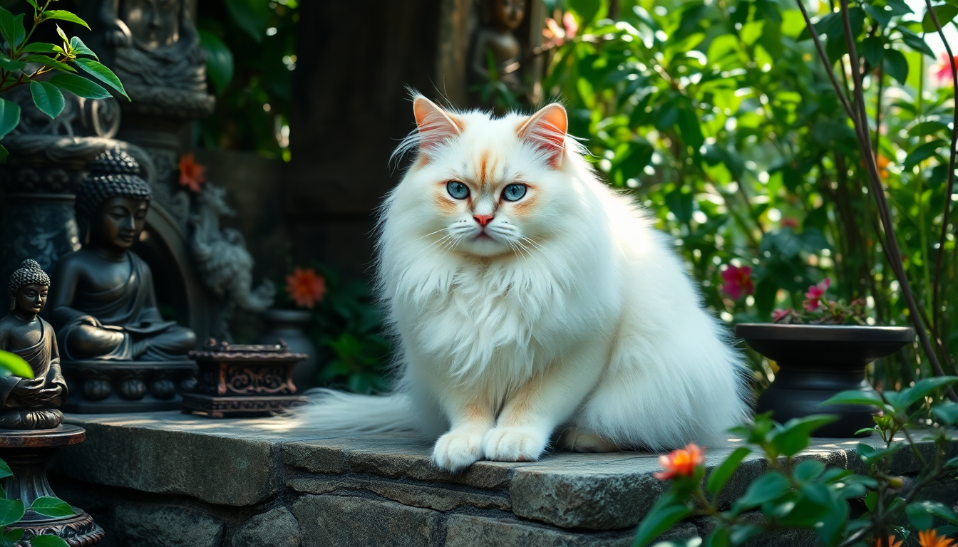 Scopri il mistero del gatto Sacro di Birmania