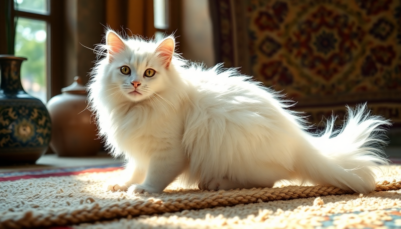 Scopri l’Angora Turco: storia e caratteristiche di un felino unico