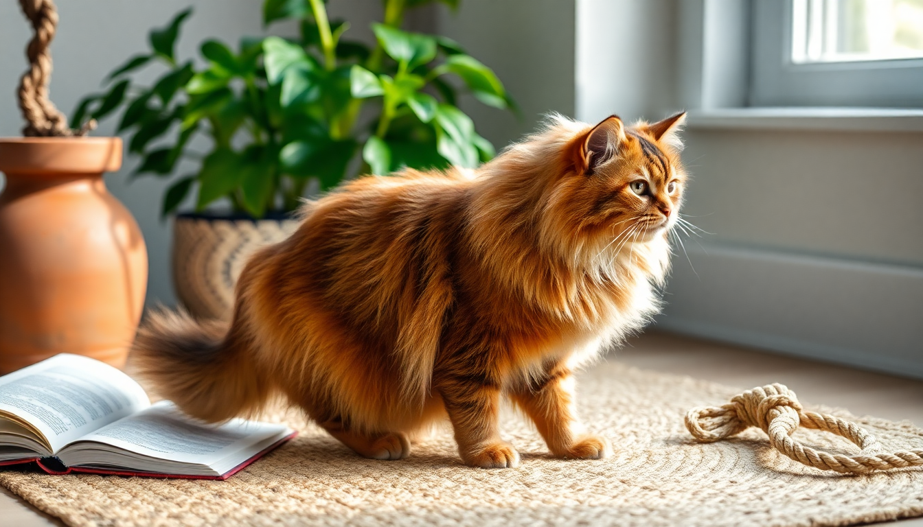 Somalo: il gatto a pelo lungo che conquista il cuore