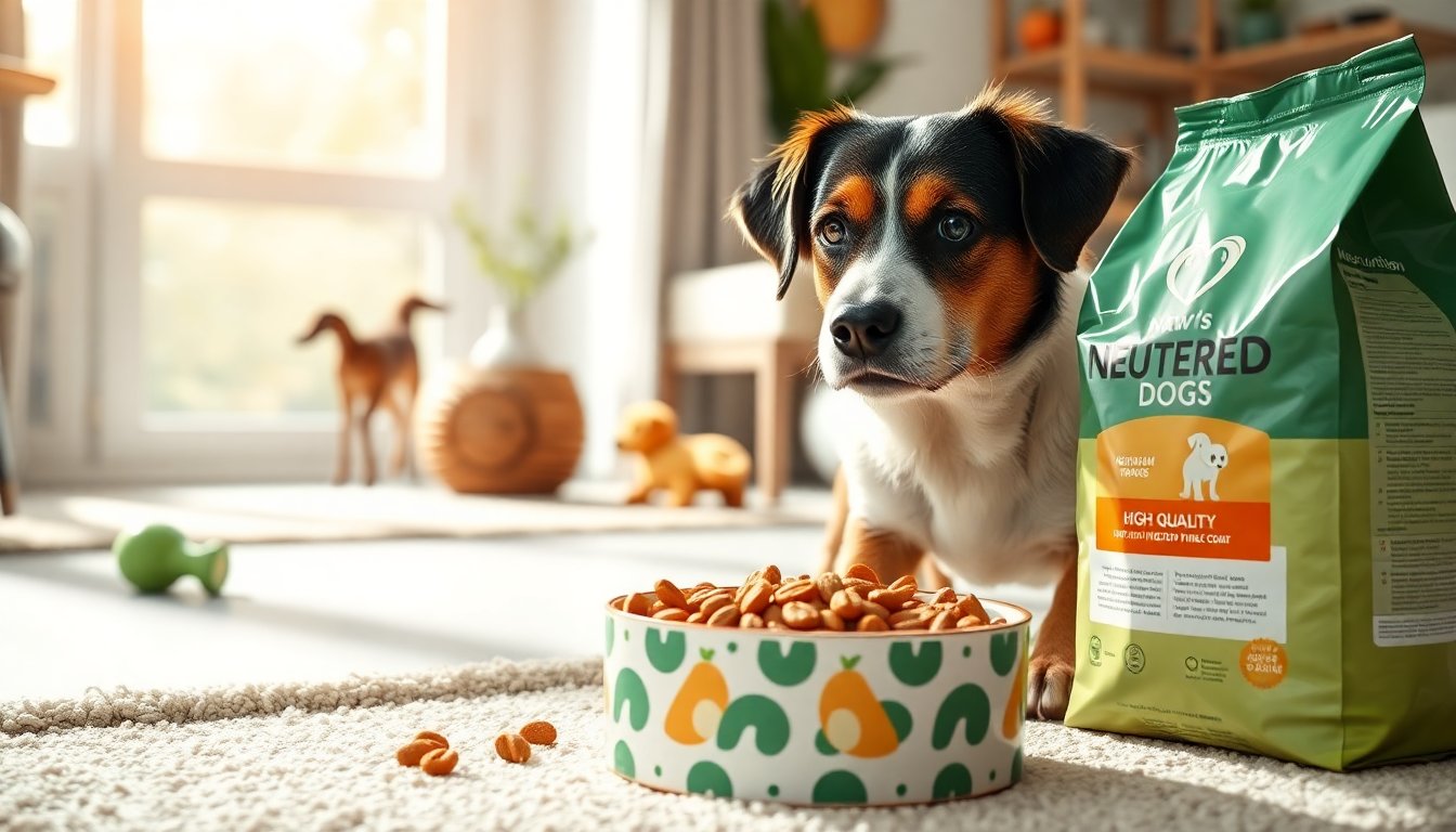 Guida all’alimentazione dei cani sterilizzati per una vita sana