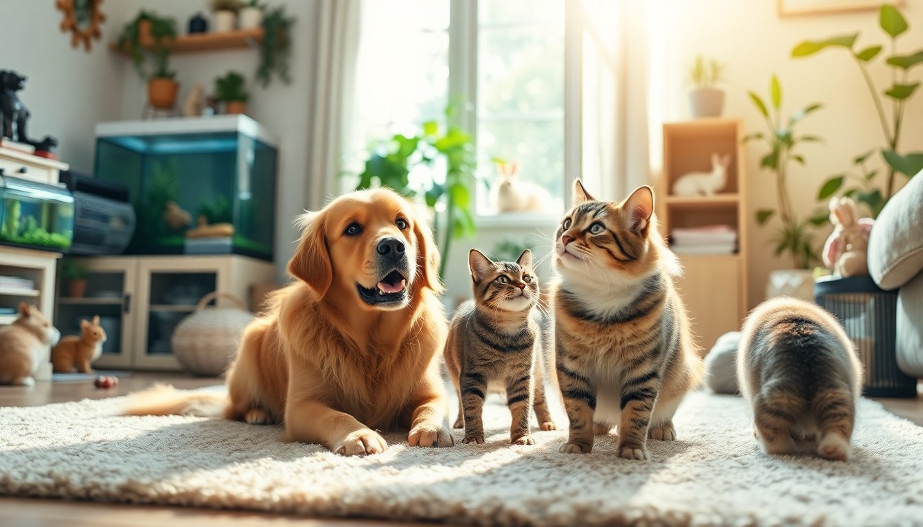 Amici animali: tutto ciò che devi sapere sui tuoi animali domestici