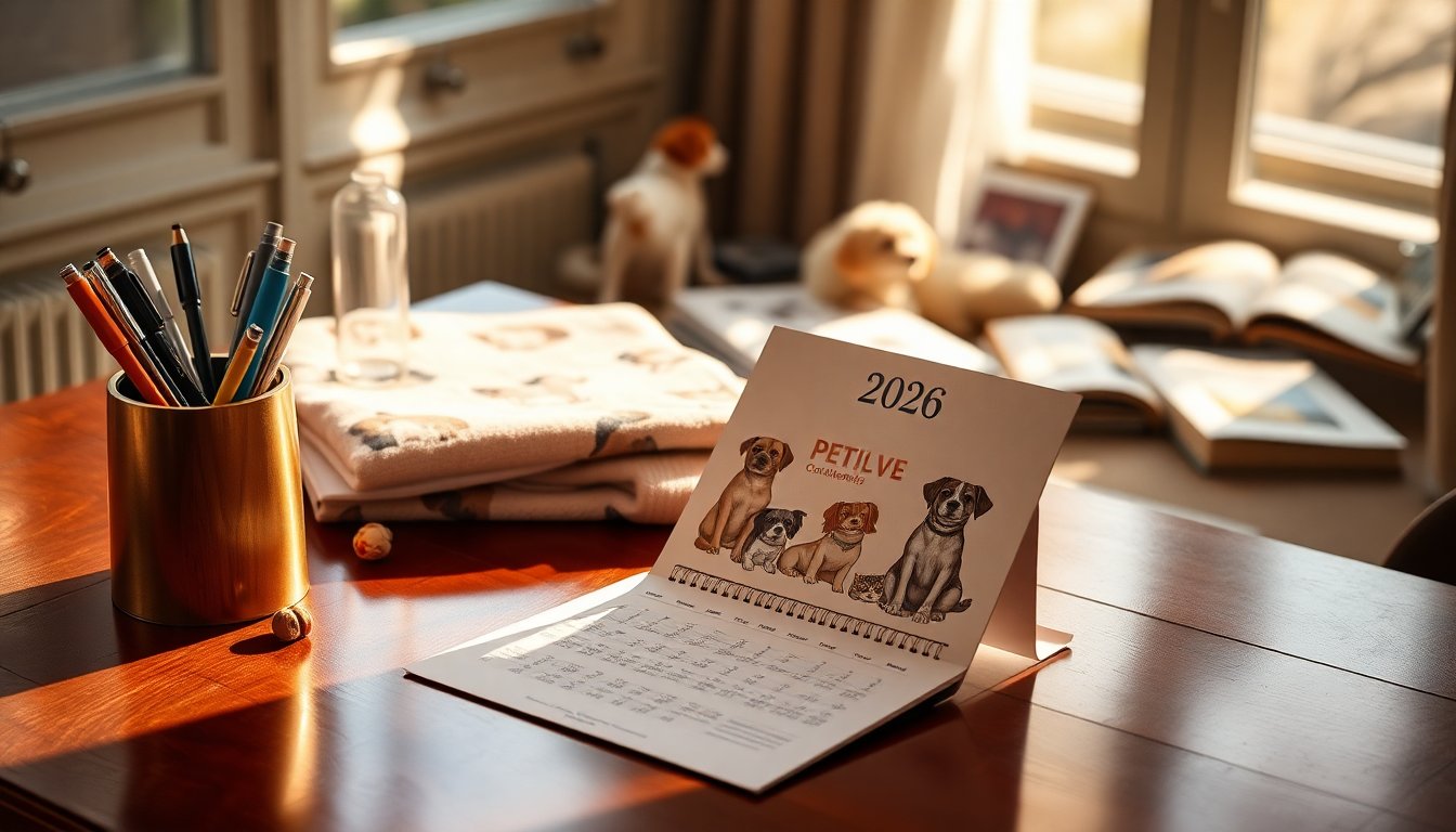 Calendari 2026 per Amanti di Cani e Gatti: Il Regalo Perfetto per Ogni Pet Lover