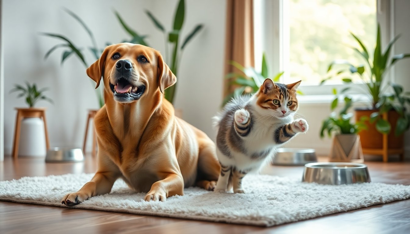 Capire l’obesità nei nostri animali domestici: cause, effetti e soluzioni