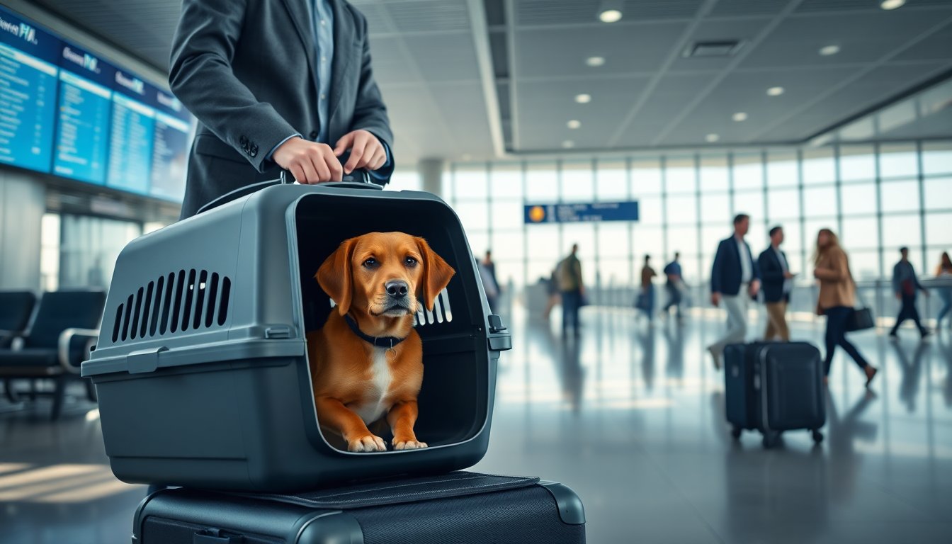 Animali Domestici Fino a 30 kg: Regole per il Viaggio in Cabina in Italia