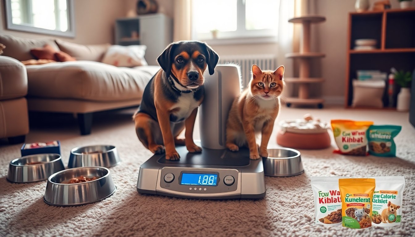 Come Controllare e Gestire il Peso dei Nostri Animali Domestici