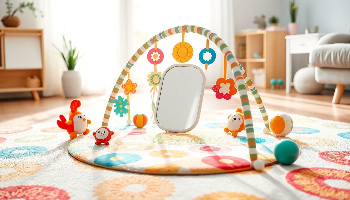Palestrina 3 in 1 Fisher-Price per Neonati: Divertimento con Luci e Suoni