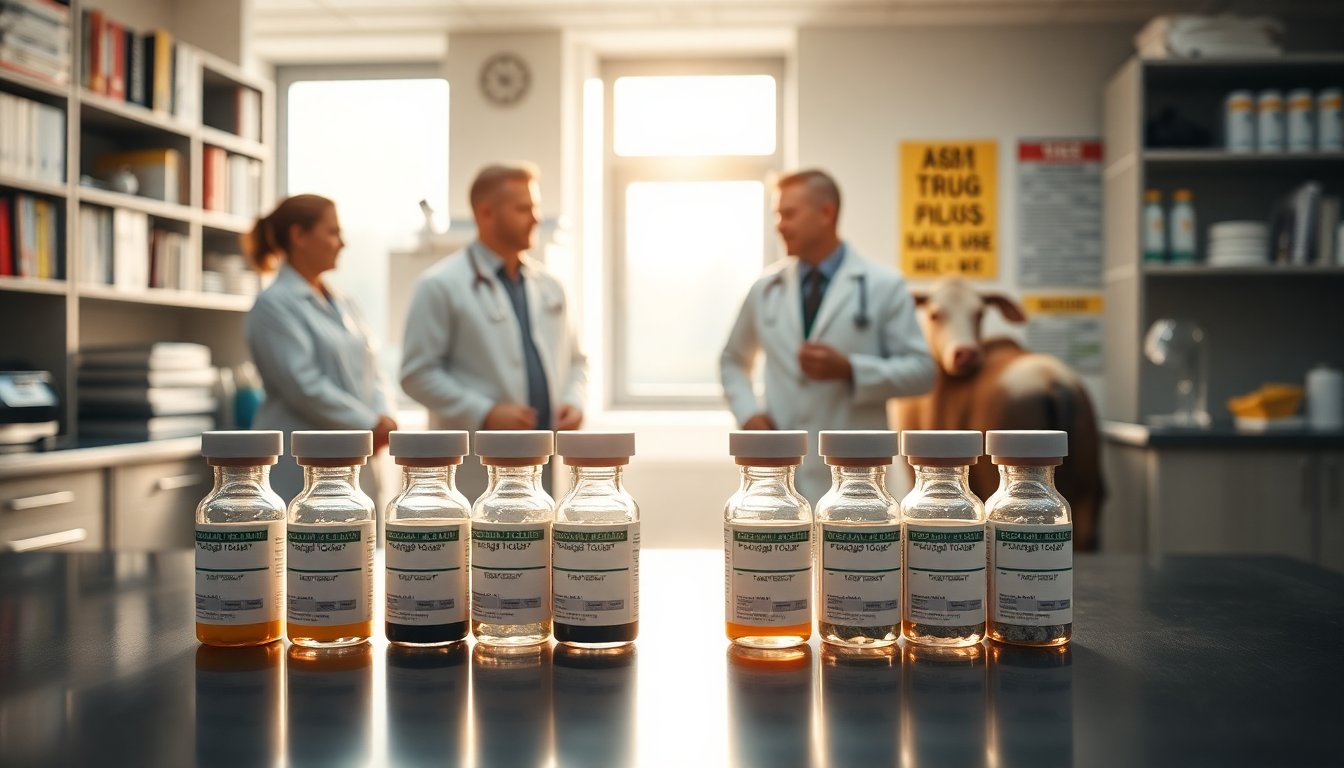 Aumento delle Vendite di Antimicrobici nel Settore Veterinario per Animali da Reddito: Previsioni 2025