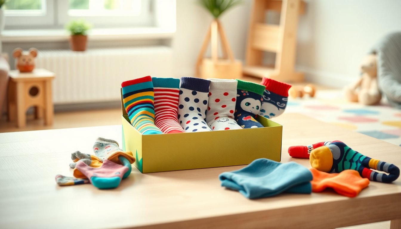 Calzini per Bambini: Stile e Praticità in Ogni Confezione!