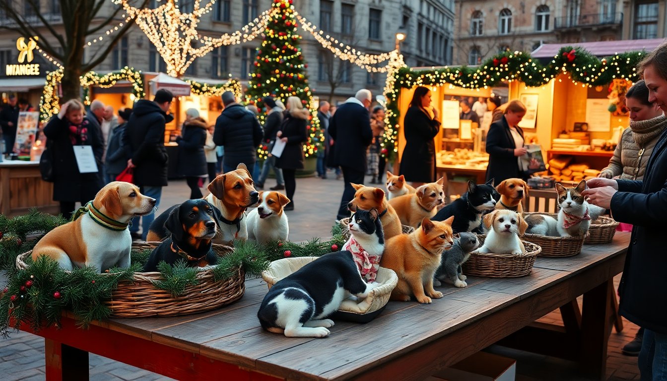 Eventi Natalizi per Adottare Animali in Difficoltà: Un Modo per Fare la Differenza
