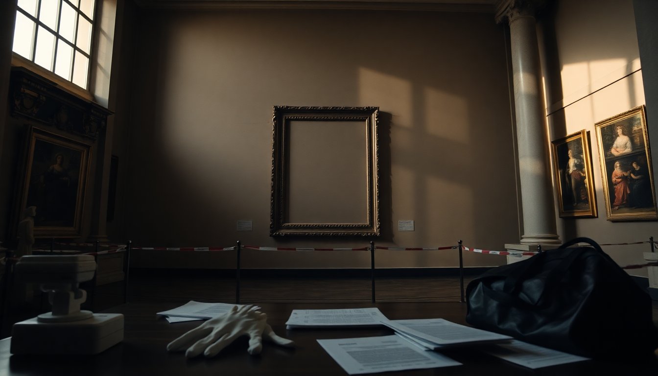 Indagine sul furto d’arte che ha scosso il panorama culturale italiano