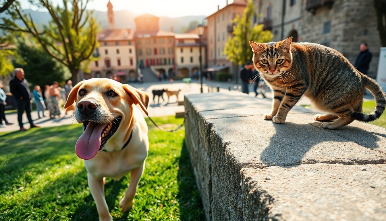 Ritratti Incantevoli: Scopri la Bellezza delle Città con i Nostri Amici a Quattro Zampe