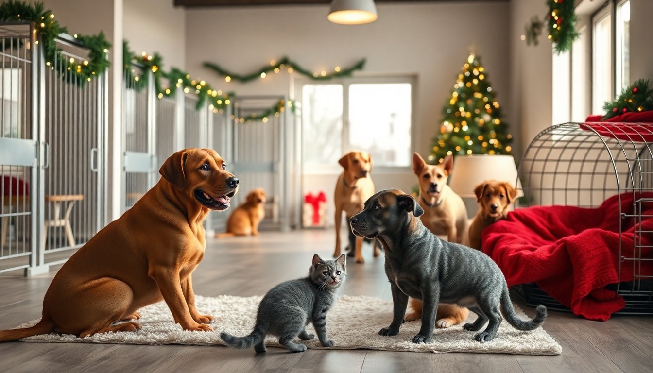 Sostegno ai rifugi per animali: come aiutare durante le festività natalizie