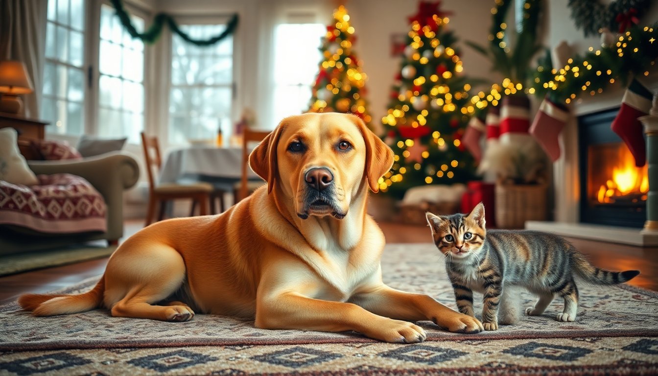Strategie Efficaci per Ridurre lo Stress degli Animali Durante le Festività