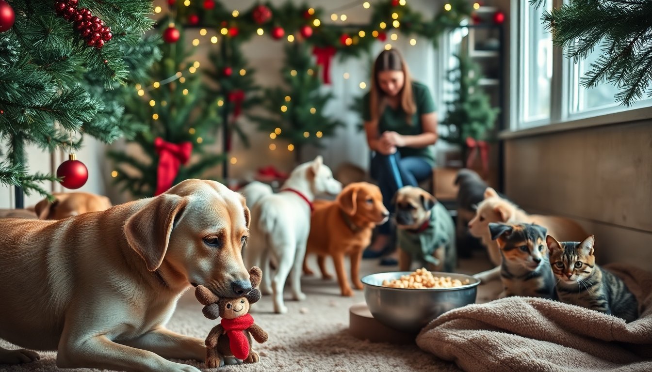Un Natale Solidale: Aiuta gli Animali in Difficoltà