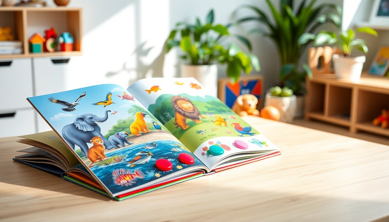 Libro educativo interattivo sugli animali per bambini: un’avventura da esplorare