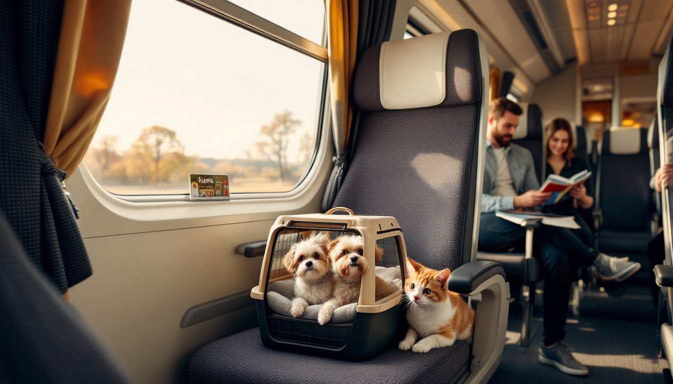 Normative sul Trasporto di Animali Domestici nei Treni Europei: Cosa Devi Sapere