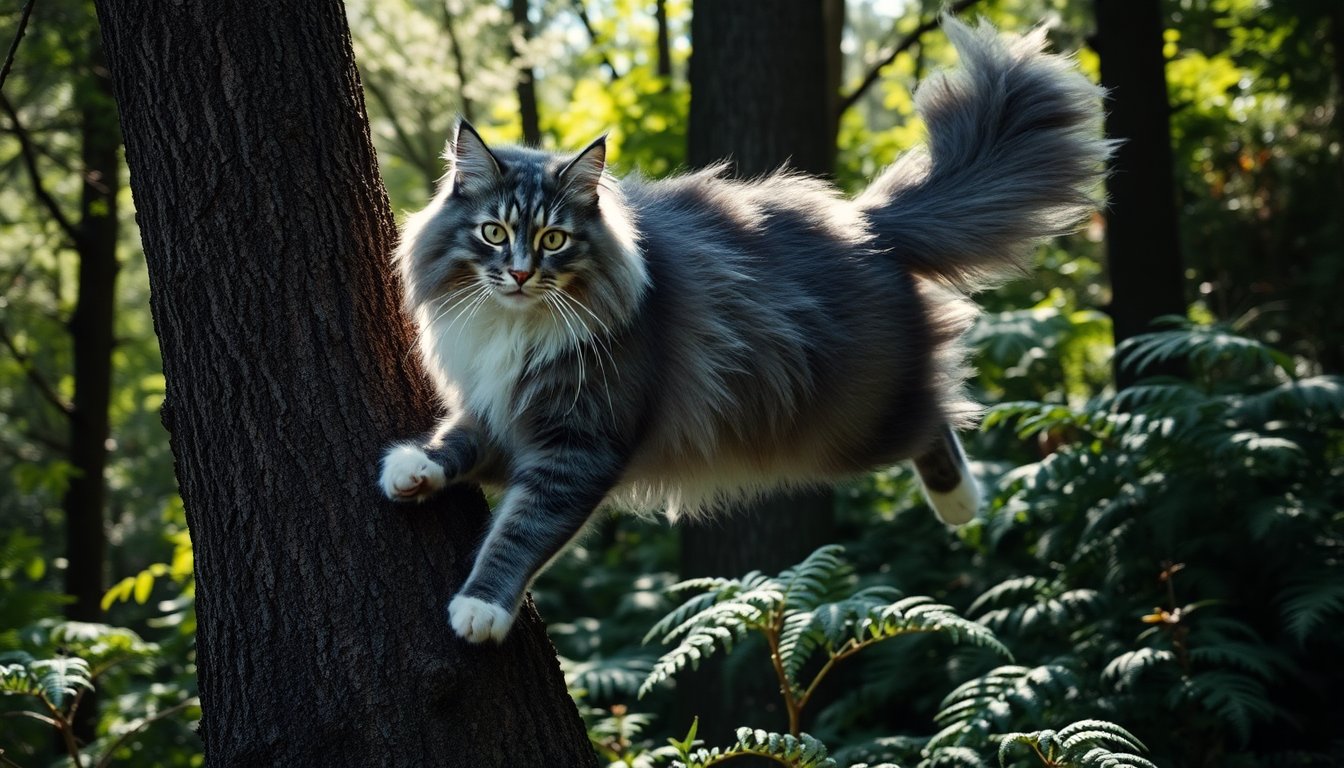 Scopri il Gatto Norvegese delle Foreste: Forte, Affettuoso e Affascinante