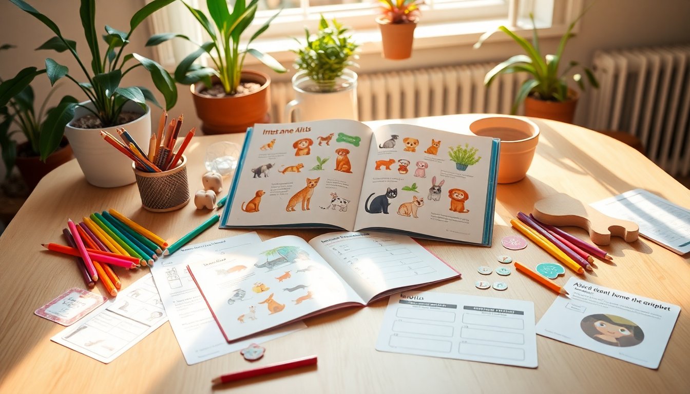 Sviluppa le tue abilità con un libro interattivo sugli animali: scopri e impara divertendoti!