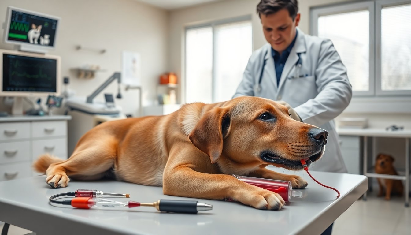 Come i nostri animali domestici possono diventare donatori di sangue e salvare vite umane