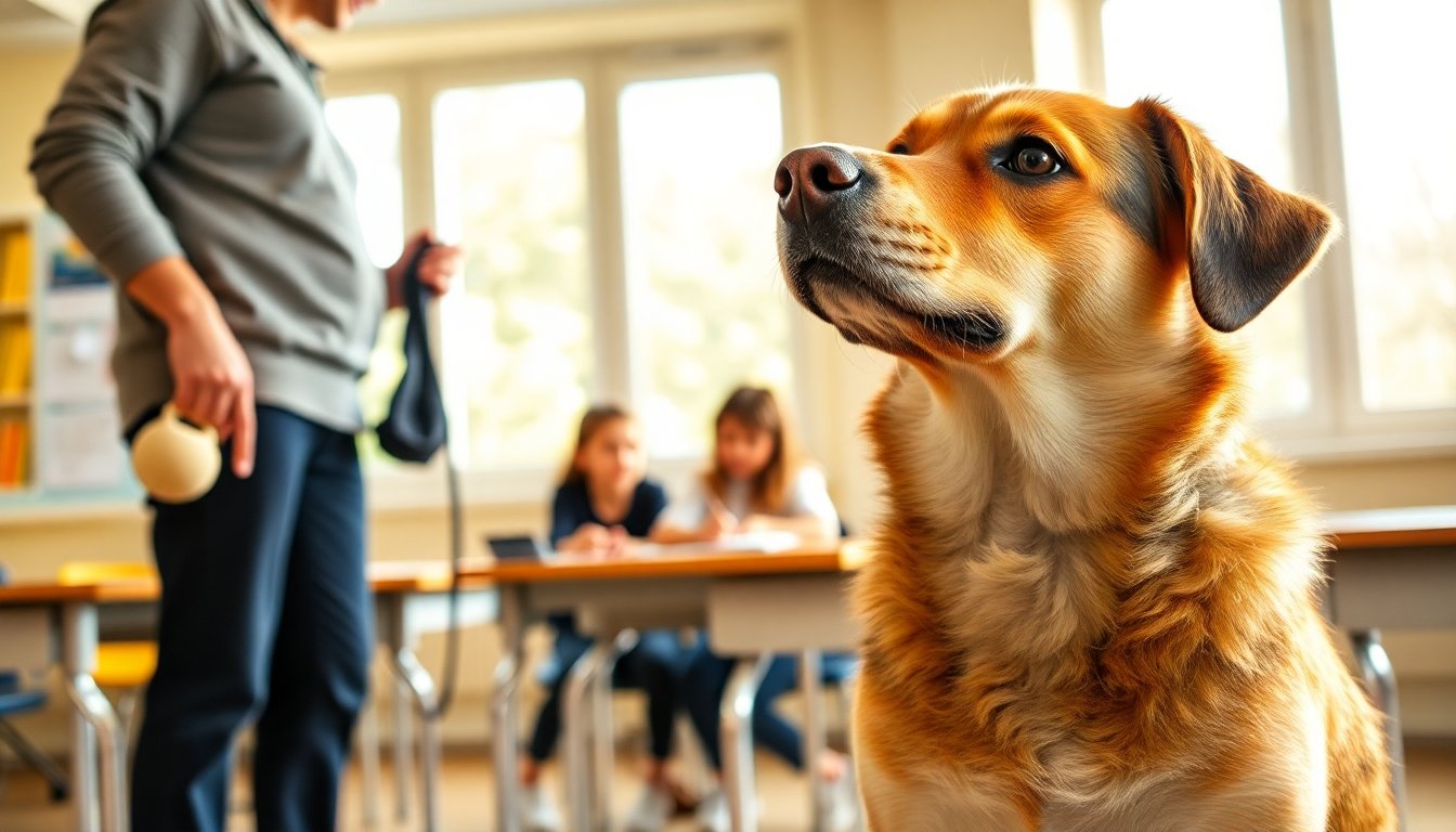 Progetto di educazione cinofila a scuola per promuovere convivenza e rispetto