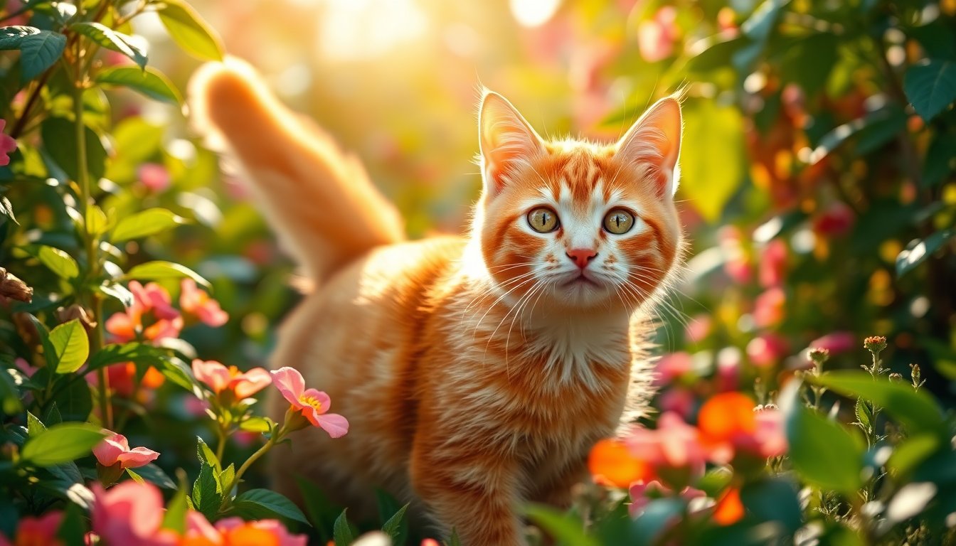 Scopri il Significato dei Gatti dal Pelo Arancione: Curiosità e Caratteristiche Uniche