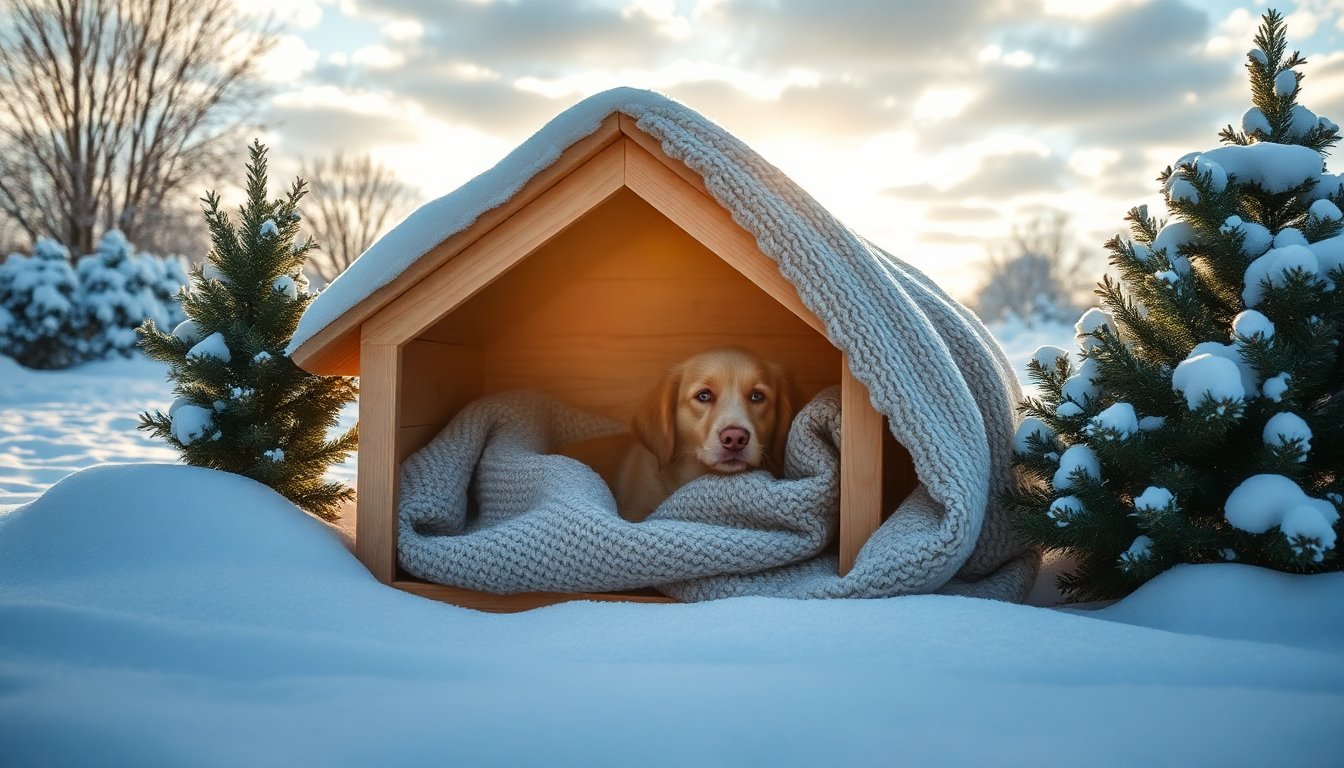 Suggerimenti Utili per Tenere i Tuoi Animali Domestici Caldi e Confortevoli in Inverno