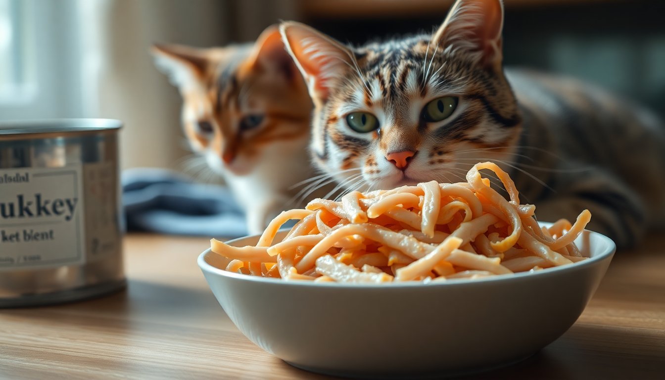 Alimentazione per gatti sterilizzati: tacchino 300 g a basso apporto energetico