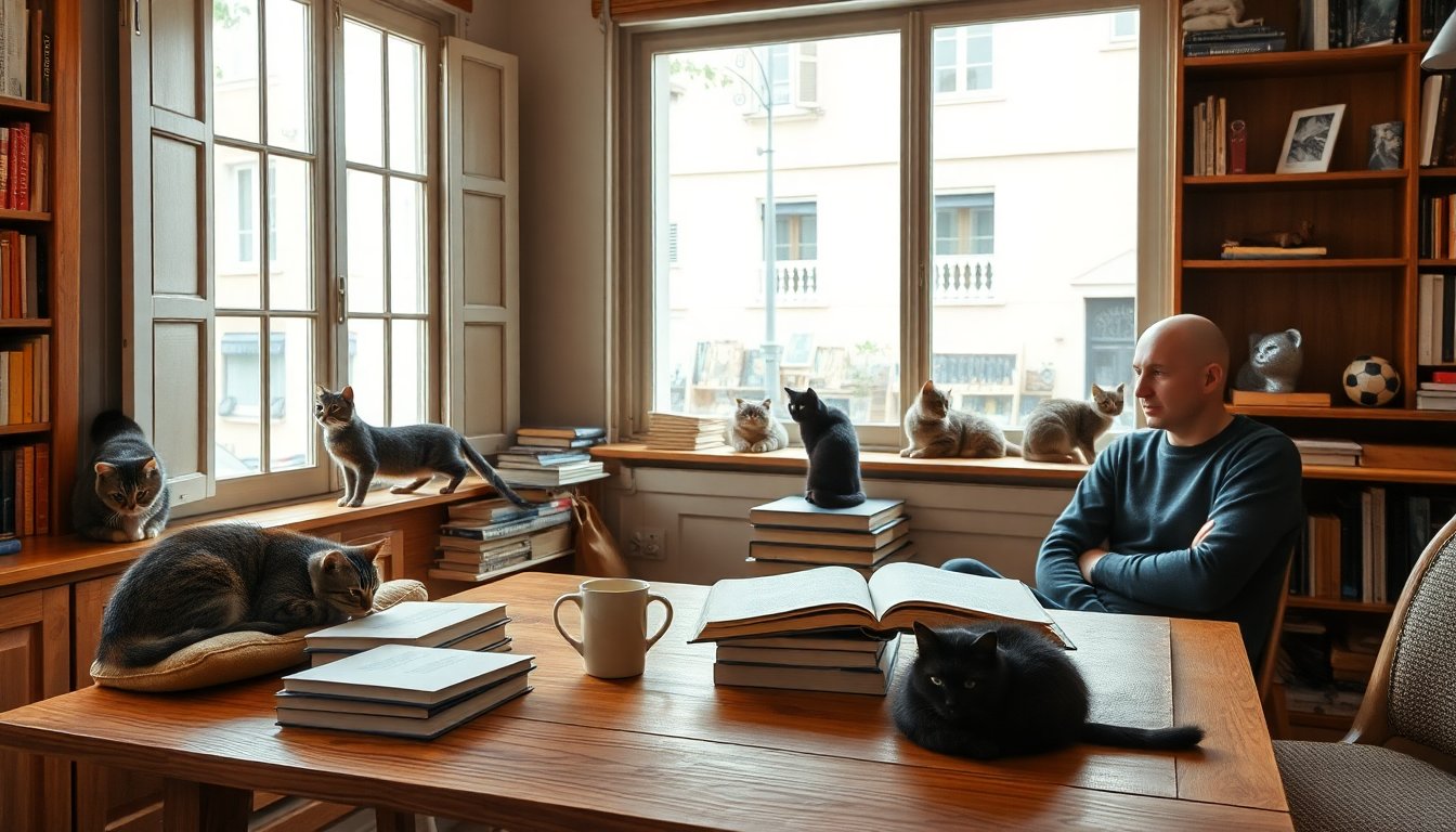Libreria con gatti a Aix-en-Provence: Mon Chat Pitre accoglie felini