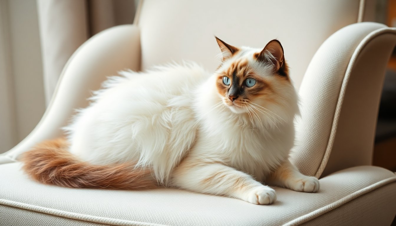 Sacro di Birmania: carattere, aspetto e cura del gatto guantato