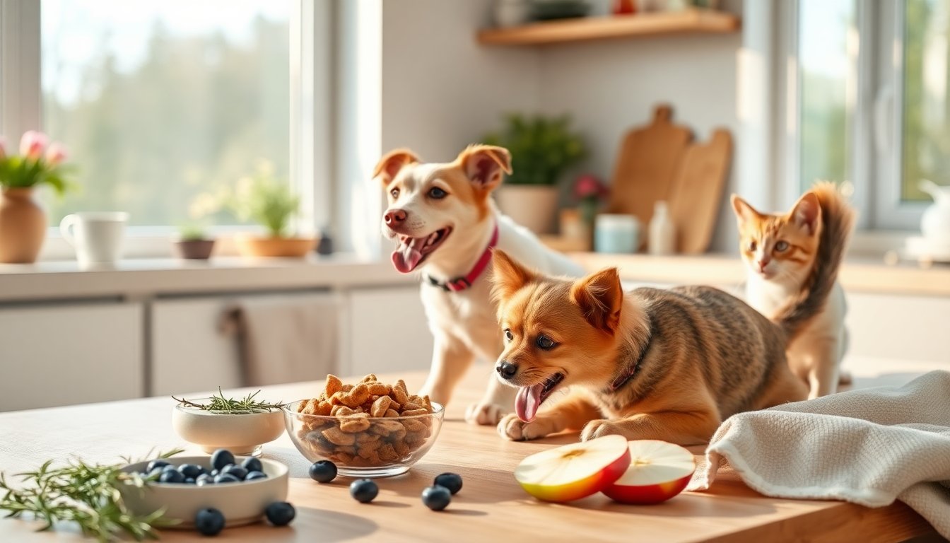 Snack primaverili per cani e gatti: funzionalità e trend del mercato petfood