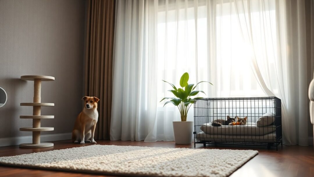 Cani e gatti in casa: inserimento graduale e spazi sicuri