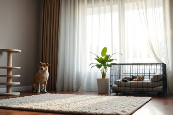 Cani e gatti in casa: inserimento graduale e spazi sicuri