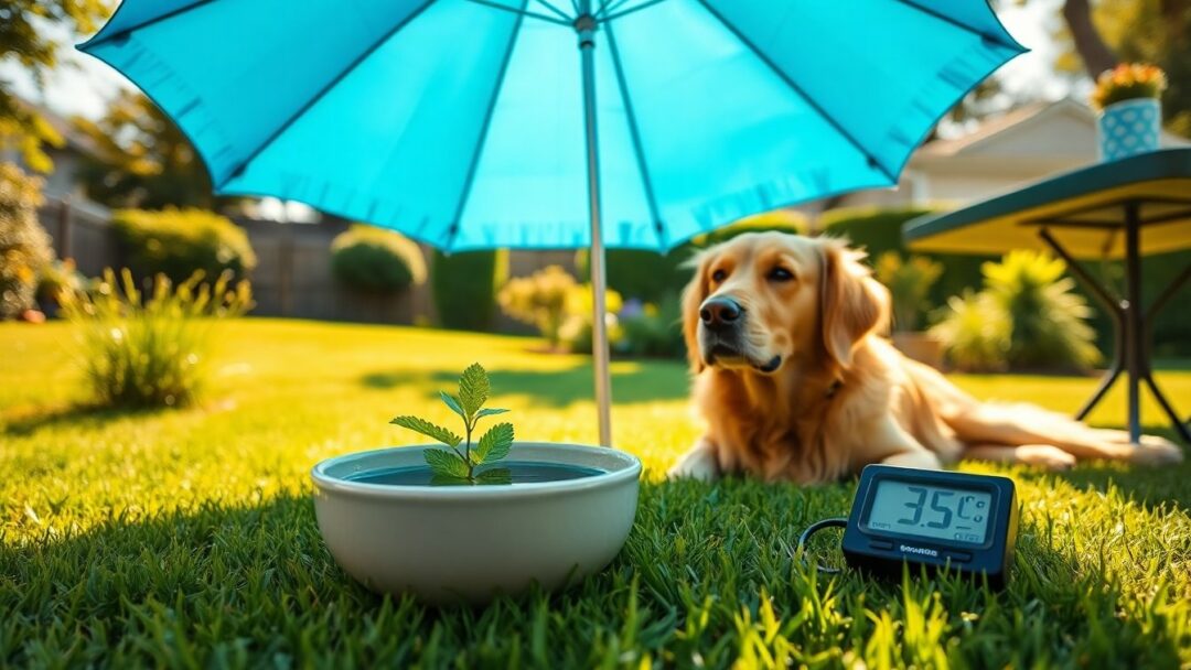 come proteggere il tuo cane dal colpo di calore all’estate
