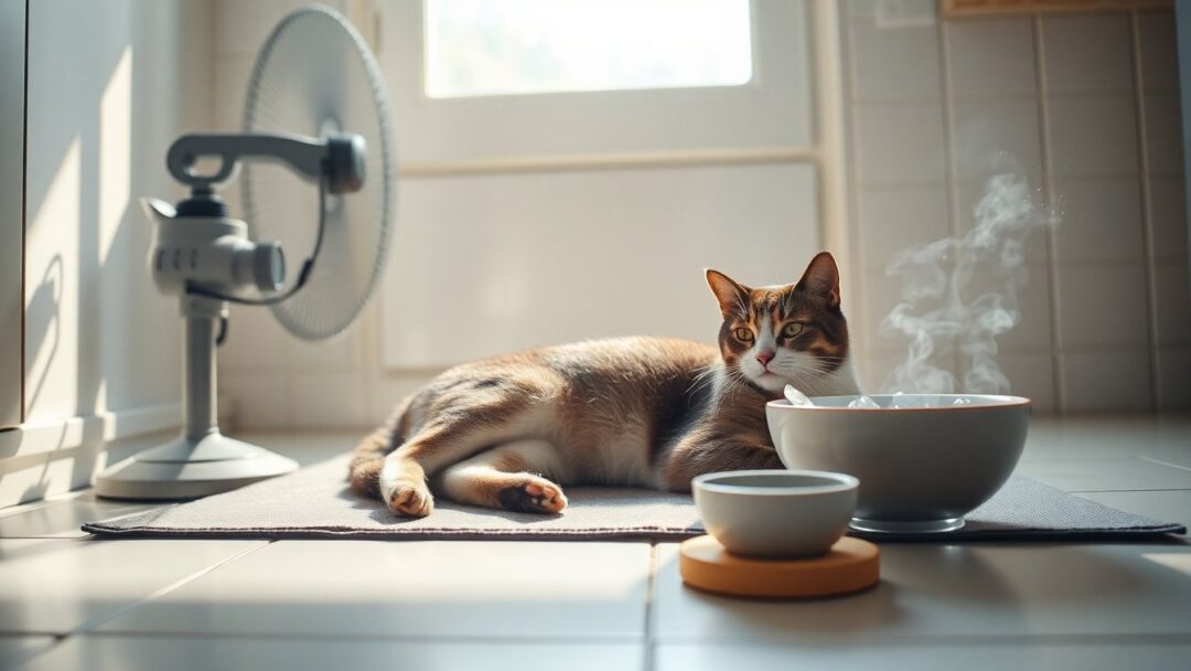 Come riconoscere se il gatto ha caldo e come rinfrescarlo in sicurezza