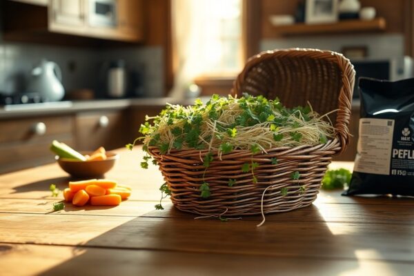 Conigli domestici: alimentazione corretta e proporzioni tra fieno, verdure e pellet